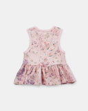 May Gibbs Anne Top - Pink Flora