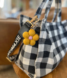 Felt Flower Keychain - Various