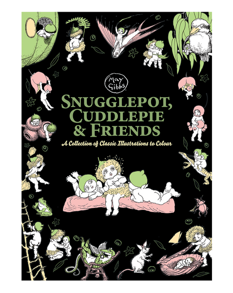 Snugglepot, Cuddlepie & Friends Colouring Book (May Gibbs)