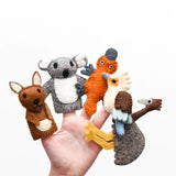 Finger Puppet Set of 5 - Australian Animals