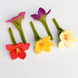 Felt Flowers - Set of 5 - Spring