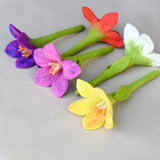Felt Flowers - Set of 5 - Spring