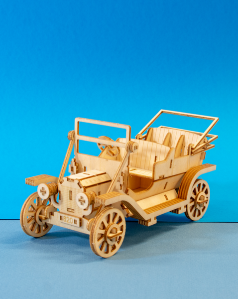 Classic Car 3D Wooden puzzle