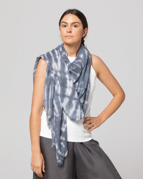 Artisan Scarf - Charcoal/Natural