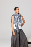 Artisan Scarf - Charcoal/Natural