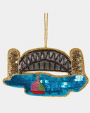 Harbour Bridge Sequin Hanging Decoration