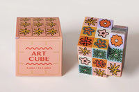 Flower Pop Art Cube