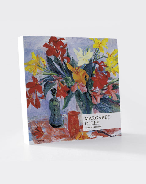 Margaret Olley - Red Flowers Card Pack