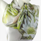 Flannel Flowers silk scarf