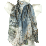 Scarred Gum silk scarf