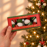 Festive Fresheners - Stripes - Reusable Scented Ornaments