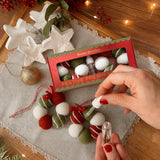 Festive Fresheners - Stripes - Reusable Scented Ornaments