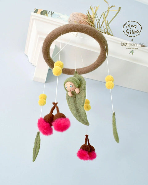 May Gibbs Gumnut Baby Cot Mobile