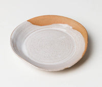 Hand Thrown Trinket Dish -White Glaze