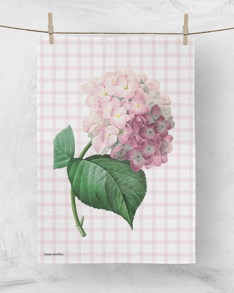Hydrangea Tea Towel