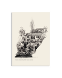 Nutcote sketch Postcard
