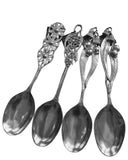 Silver Pewter Serving Spoons