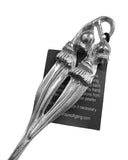 Silver Pewter Eucalypt Teaspoons