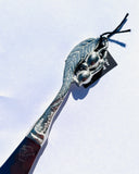Silver Pewter Pate Knives