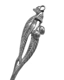 Silver Pewter Serving Spoons