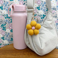 Felt Flower Keychain - Various
