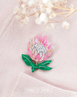 King Protea Brooch