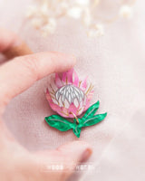 King Protea Brooch