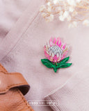 King Protea Brooch