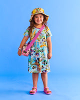 May Gibbs Terry Kids Beach Hat - Sunrise Delight