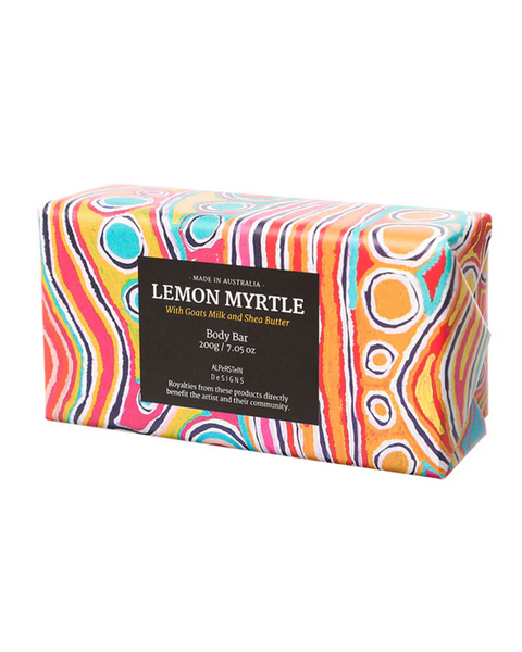 Lemon Myrtle Soap, by Judy Watson