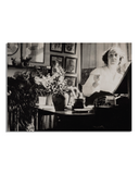 May Gibbs in the Studio Postcard