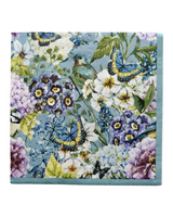 Heidi Flower Napkins Blue
