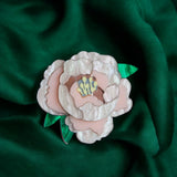 Peony Brooch - Annabelle