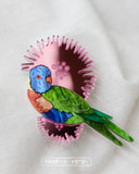 Rainbow Lorikeet Brooch