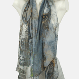Scarred Gum silk scarf
