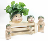 May Gibbs Gumnut Baby Head Planter - Large