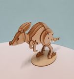 Kangaroo 3D Wooden puzzle