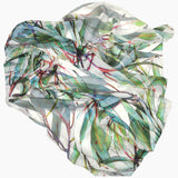 White Avalon silk scarf