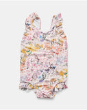 May Gibbs Posey Swimsuit - Rainbow Floral