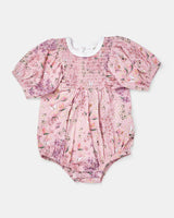 May Gibbs Matilda Romper - Pink Flora