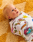 May Gibbs Out and About Bamboo Swaddle