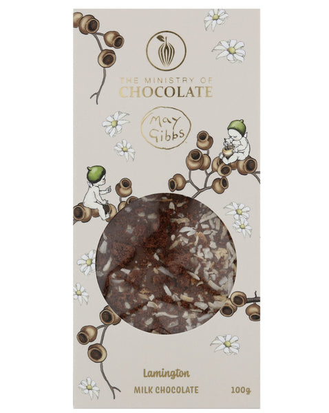 May Gibbs x MOC Lamington Milk Bar 100g