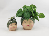 May Gibbs Gumnut Baby Head Planter - Large