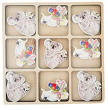 Australiana Tic Tac Toe Set
