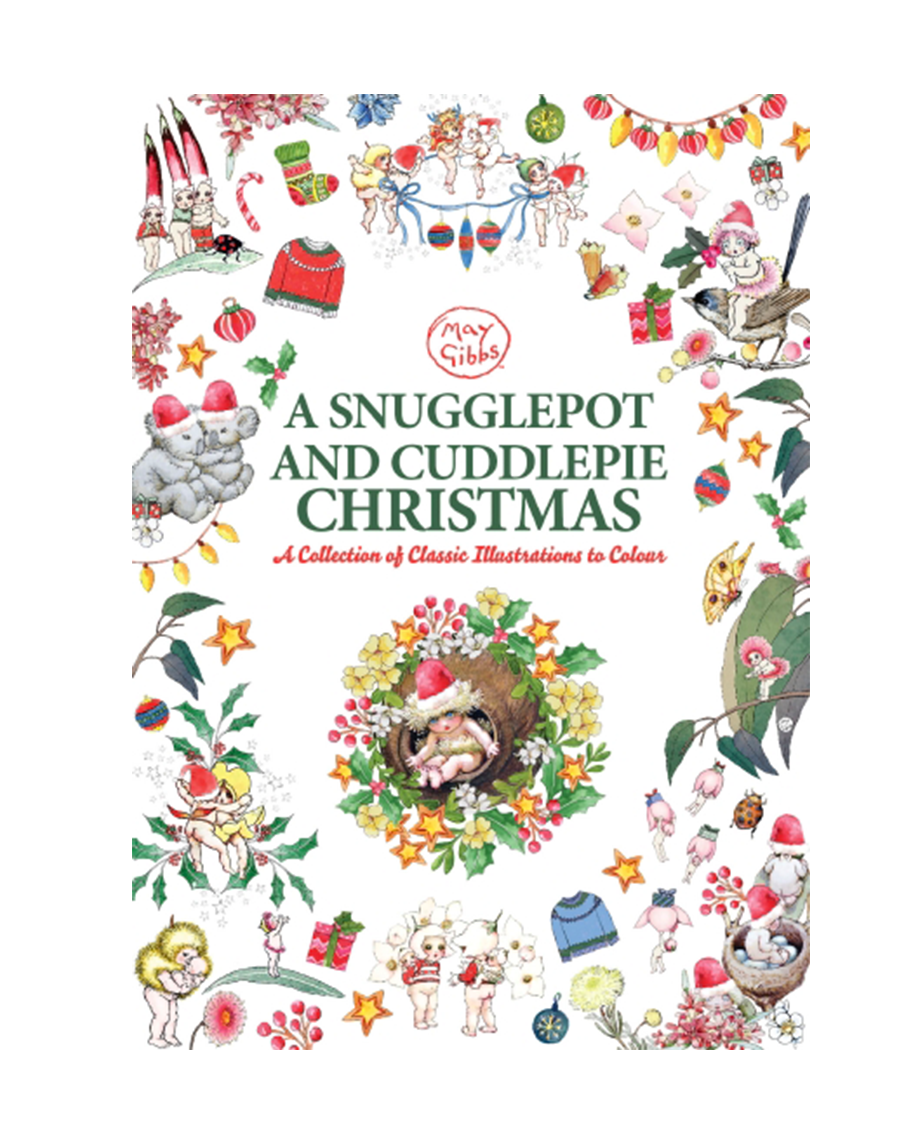 A Snugglepot and Cuddlepie Christmas Adult Colouring Book (May Gibbs