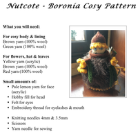 Knitted Tea Cosy Pack - Boronia Baby