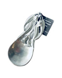 Silver Pewter Tea Caddy Scoops