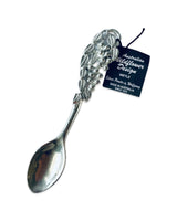 Silver Pewter Wattle Teaspoon