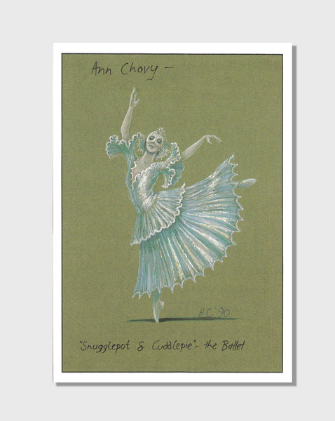Ann Chovy Ballet Card