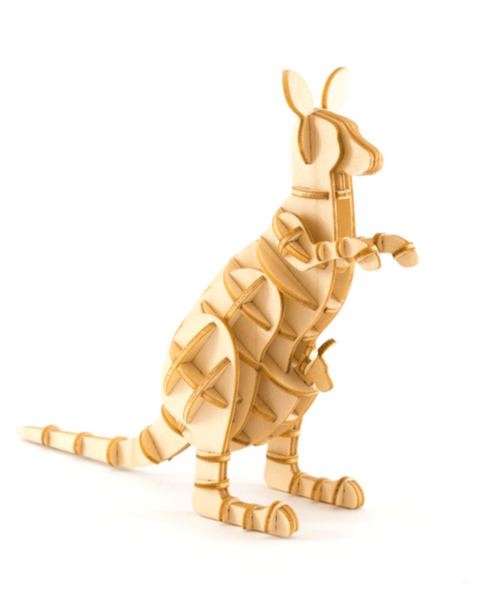 Kangaroo 3D Wooden puzzle